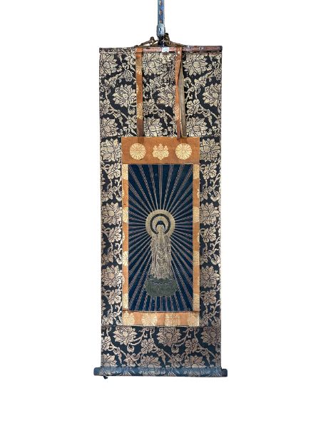 福井県越前市】阿弥陀如来の掛軸修復・仕立て直し｜丸山表具店